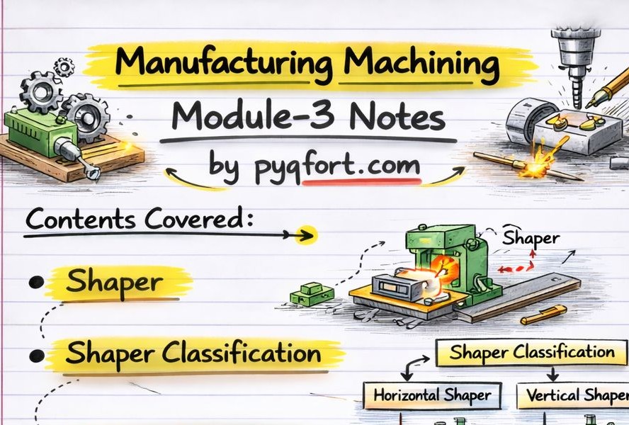 M.Machining Module-3 & 4 Notes